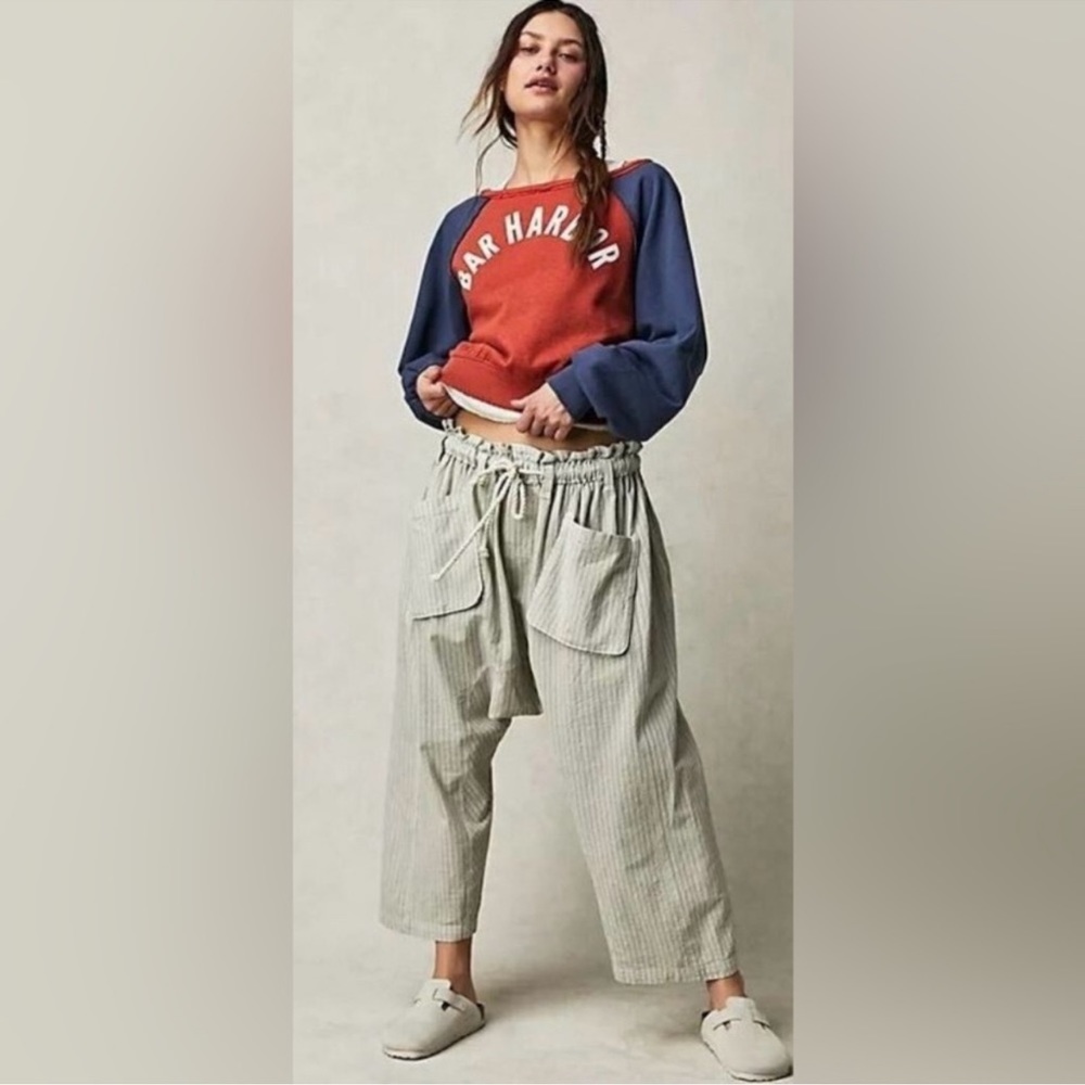 Free People Runyon Oversized Harem Pants, NWOT - Picture 4 of 5